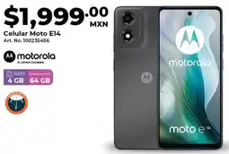 Office Depot Moto celular E14 oferta