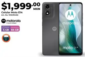 Office Depot Moto celular E14 oferta