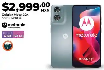 Office Depot Celular Moto G24 oferta