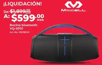 Office Depot Bocina bluetooth VQ-SP01 oferta