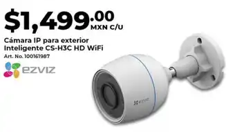 Office Depot Cámara IP para exterior Inteligente CS-H3C HD WiFi Art. No. 100161987 EZVIZ oferta