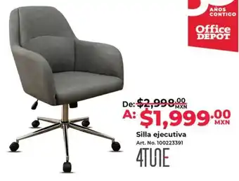 Office Depot Silla ejecutiva oferta