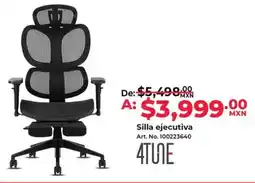 Office Depot Silla ejecutiva oferta