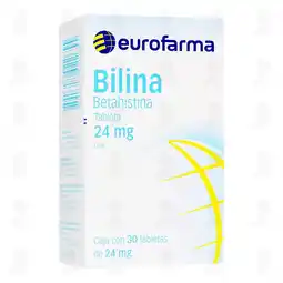 Farmacias Guadalajara Bilina 24 mg, 30 Tabletas oferta