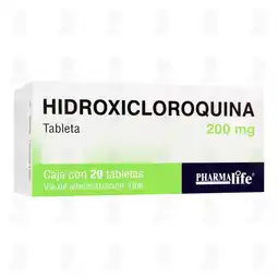 Farmacias Guadalajara Hidroxicloroquina 200 mg, 20 Tabletas Pharmalife oferta