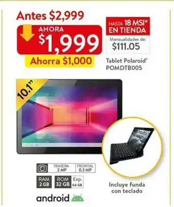 Tablet Polaroid POMDTB005