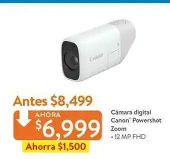 Camara Digital Canon Powershot Zoom
