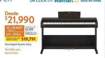 Piano Digital Yamaha Arius
