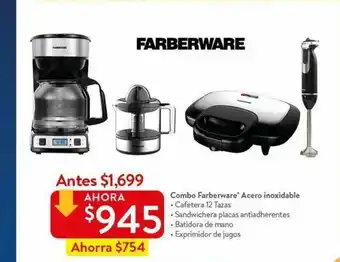 Combo Farberware Acero Inoxidable