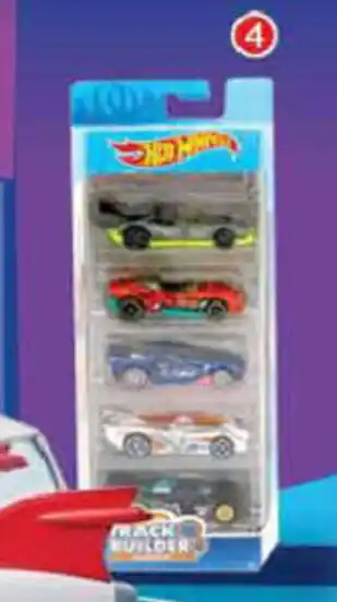 Walmart Set de Autos Hot Wheels 5 pzas oferta