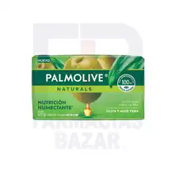 Farmacias Bazar JABON PALMOLIVE NATURALS ALOE & OLIVA 120GR oferta