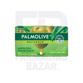 Farmacias Bazar JABON PALMOLIVE NATURALS ALOE & OLIVA 120GR oferta