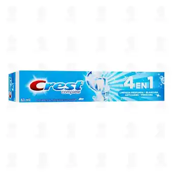 Farmacias Guadalajara Pasta Dental Crest Complete 4 en 1, 61 ml oferta