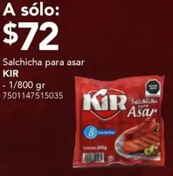 City Club KIR salchicha para asar oferta