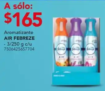 City Club Air febreze aromatizante oferta