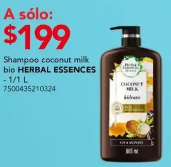 City Club Herbal essences shampoo coconut milk bio oferta