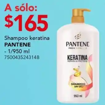 City Club Pantene shampoo keratina oferta