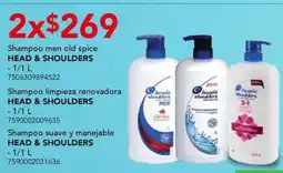 City Club Head & shoulders shampoo men old spice oferta