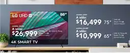 City Club Sharp smart tv 65" oferta