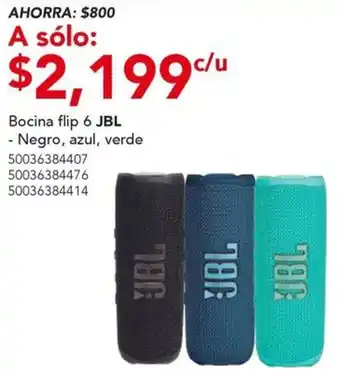 City Club JBL bocina flip 6 oferta