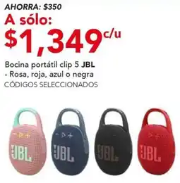 City Club JBL bocina portátil clip 5 oferta