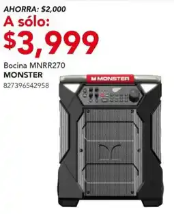 City Club Monster bocina MNRR270 oferta