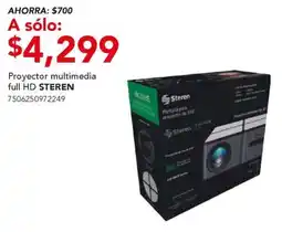 City Club Steren proyector full HD multimedia oferta