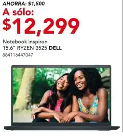 City Club Dell notebook inspiron ryzen 3525 15.5" oferta