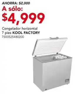 City Club Kool factory congelador horizontal oferta