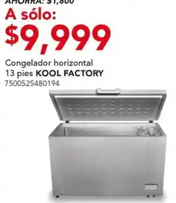 City Club Kool factory congelador horizontal oferta