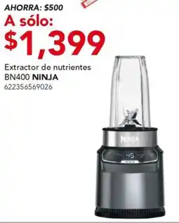 City Club Ninja extractor de nutrientes BN400 oferta