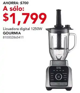 City Club Gourmia licuadora digital oferta