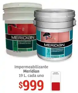 Soriana Híper Meridian impermeabilizante oferta