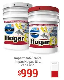 Soriana Híper Impac hogar impermeabilizante oferta