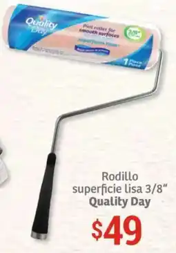 Soriana Híper Quality day rodillo superficie lisa 3/8" oferta