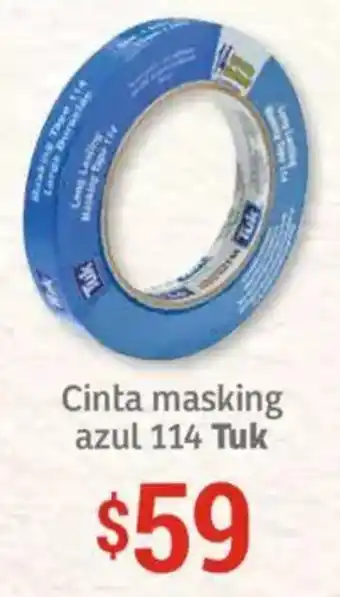 Soriana Híper Tuk cinta masking azul 114 oferta