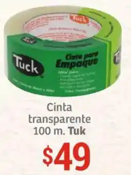 Soriana Híper Tuk cinta transparente oferta