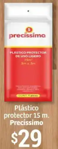 Soriana Híper Precíssimo plástico protector oferta