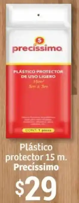 Soriana Híper Precíssimo plástico protector oferta