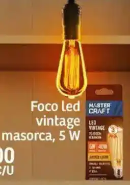 Soriana Híper Master craft foco led vintage masorca oferta