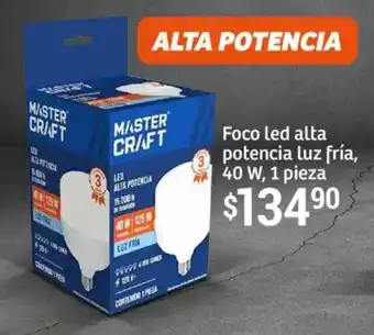 Soriana Híper Master craft foco led alta potencia luz fría oferta