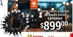 Soriana Híper Ledvance serie luces exterior oferta