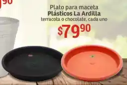 Soriana Híper Plásticos la ardilla plato para maceta oferta