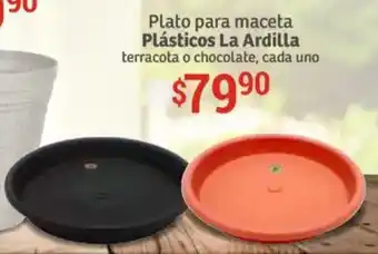 Soriana Híper Plásticos la ardilla plato para maceta oferta