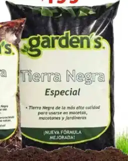 Soriana Híper Garden's tierra negra oferta