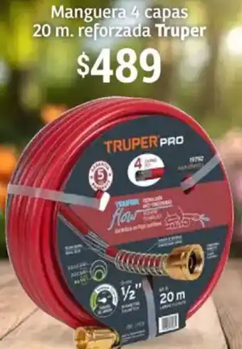 Soriana Híper Truper Manguera oferta