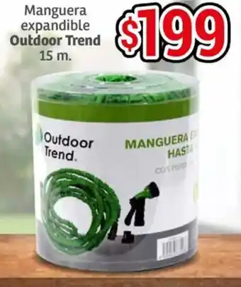 Soriana Híper Outdoor trend manguera expandible oferta