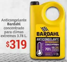 Soriana Híper Bardahl anticongelante concentrado para climas extremos oferta