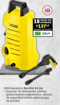 Soriana Híper Karcher k1 car hidrolavadora oferta