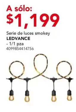 City Club Ledvance Serie de luces smokey oferta